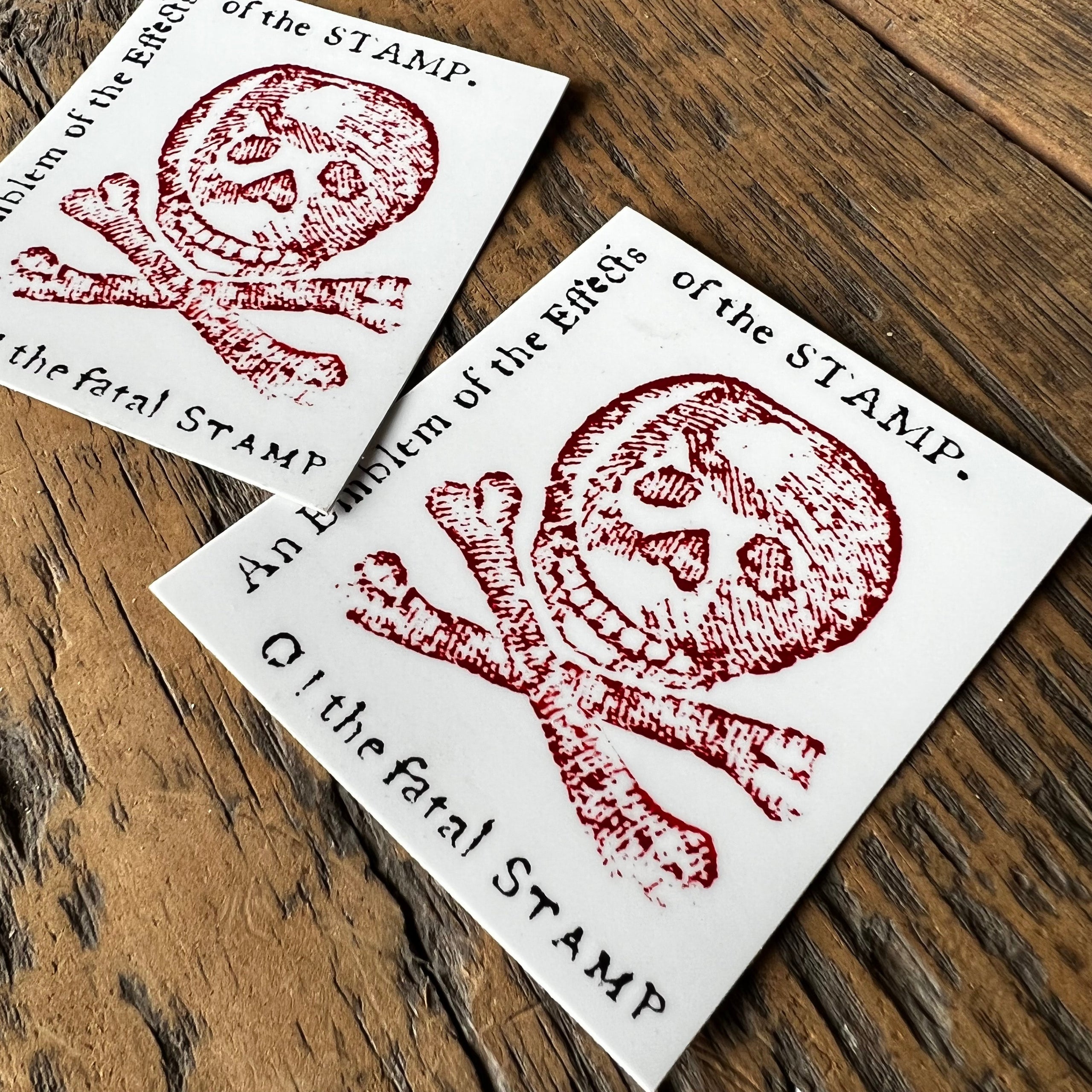 O! The Fatal Stamp Act Sticker